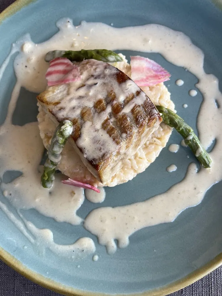 Cabillaud Risotto À la Truffe